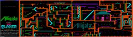 Game map for Son Of Blagger on the Sinclair ZX Spectrum.