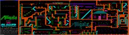 Game map for Son of Blagger on the Commodore 64.