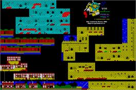 Game map for Spike on the Sinclair ZX Spectrum.