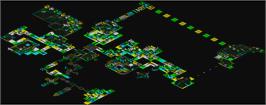 Game map for Spindizzy on the Sinclair ZX Spectrum.