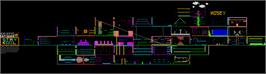 Game map for Stay Kool on the Sinclair ZX Spectrum.