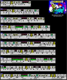 Game map for Street Hassle on the Commodore Amiga.