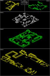 Game map for Subbuteo on the Commodore Amiga.