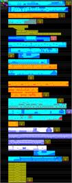 Game map for Super Wonder Boy on the Sinclair ZX Spectrum.