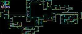Game map for TUJAD on the Sinclair ZX Spectrum.