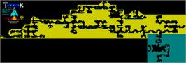 Game map for Task Force on the Commodore 64.