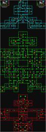 Game map for Them on the Sinclair ZX Spectrum.