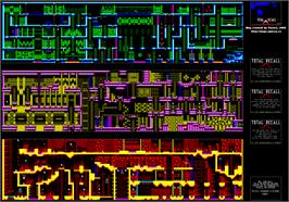 Game map for Total Recall on the Microsoft Windows.
