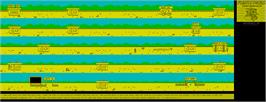 Game map for Yabba Dabba Doo! on the Sinclair ZX Spectrum.