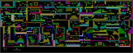 Game map for Zeon on the Sinclair ZX Spectrum.