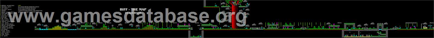 Biff - Amstrad CPC - Artwork - Map
