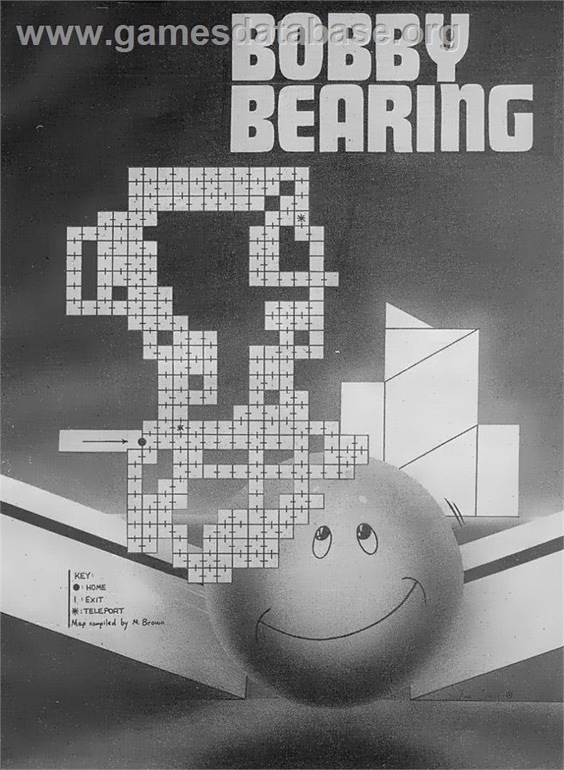 Bobby Bearing - Sinclair ZX Spectrum - Artwork - Map