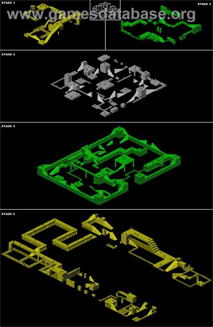 Bubbler - Commodore 64 - Artwork - Map