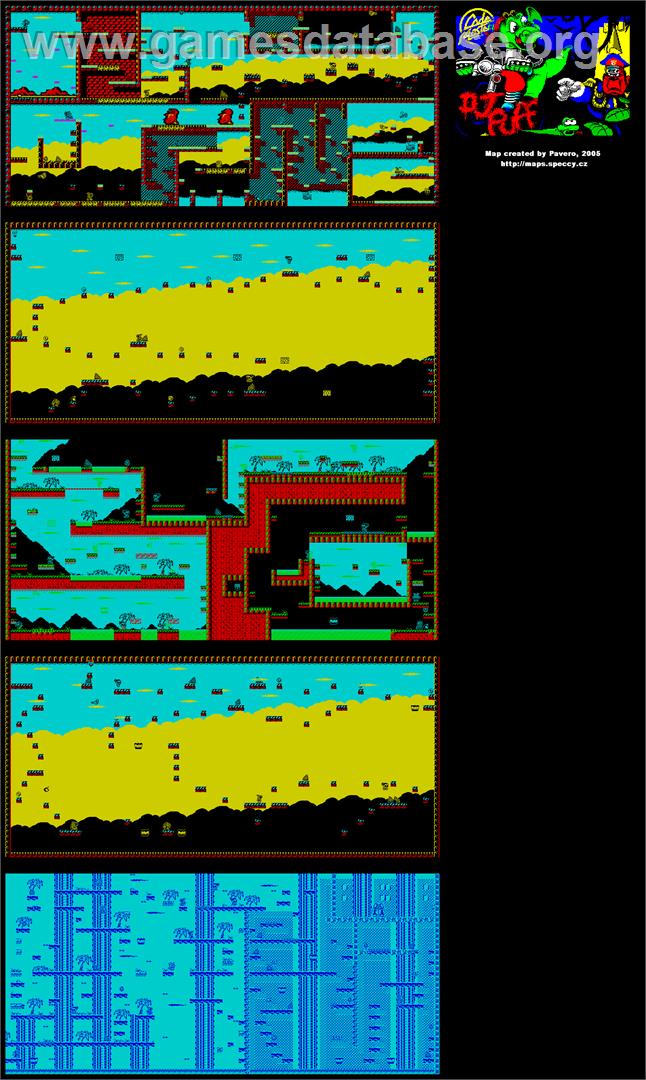 DJ Puff - Microsoft DOS - Artwork - Map