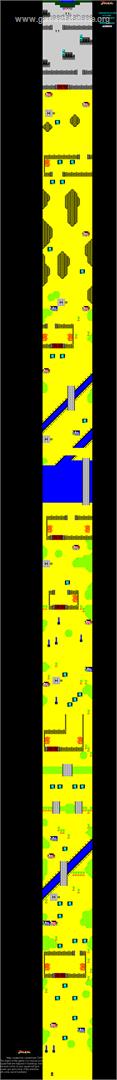Jackal - Amstrad CPC - Artwork - Map