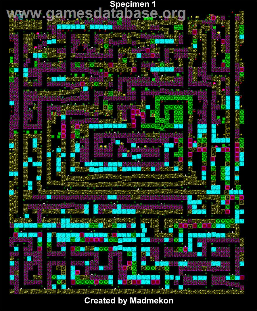 Specimen - Sinclair ZX Spectrum - Artwork - Map