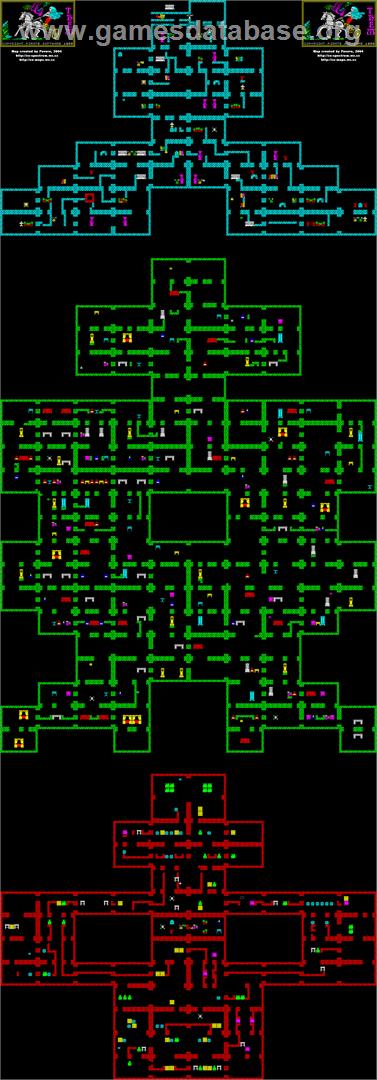 Them - Sinclair ZX Spectrum - Artwork - Map
