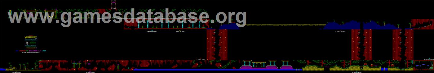 Venturama - Sinclair ZX Spectrum - Artwork - Map