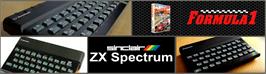 Arcade Cabinet Marquee for Formula One (Spirit Software).