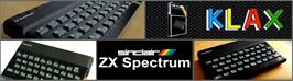 Arcade Cabinet Marquee for Klax.