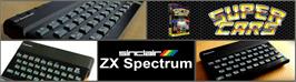 Arcade Cabinet Marquee for Super Cars.