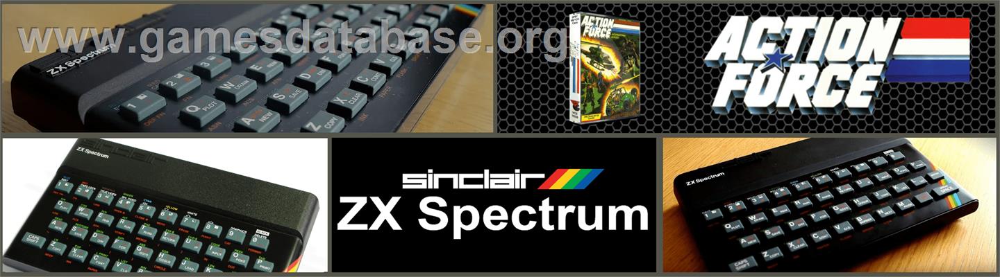 Action Force - Sinclair ZX Spectrum - Artwork - Marquee