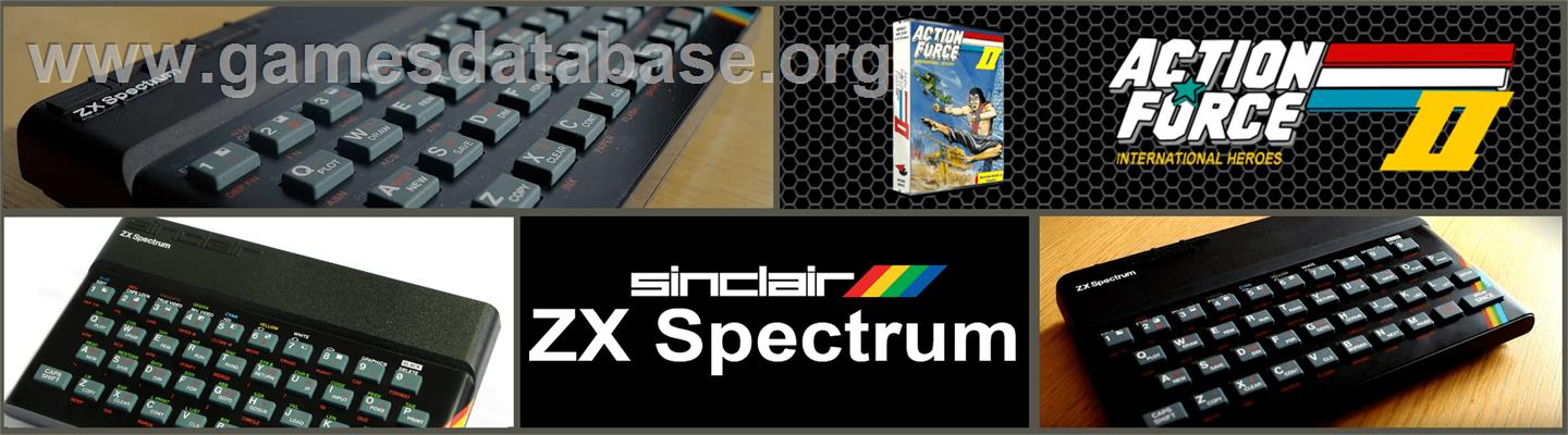 Action Force 2 - Sinclair ZX Spectrum - Artwork - Marquee