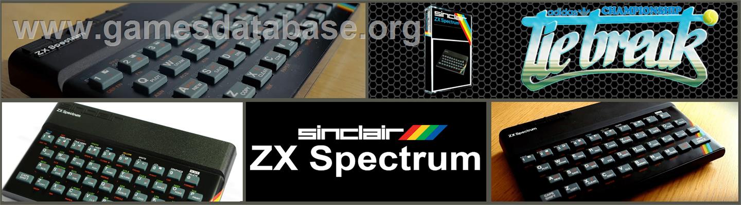 Adidas Championship Tie-Break - Sinclair ZX Spectrum - Artwork - Marquee