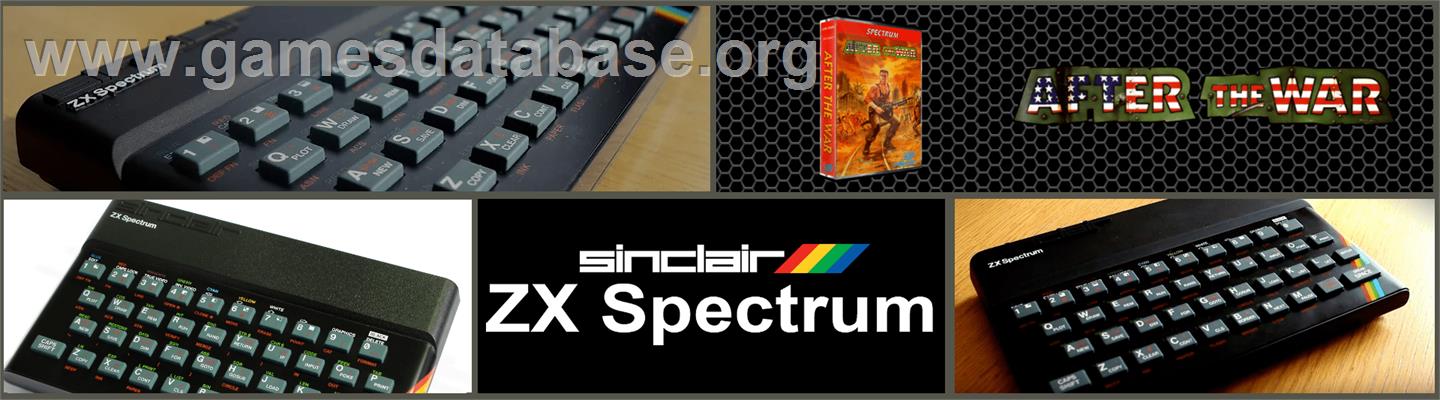 After the War - Sinclair ZX Spectrum - Artwork - Marquee