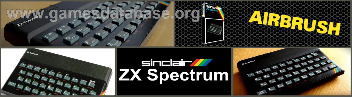Airbrush - Sinclair ZX Spectrum - Artwork - Marquee
