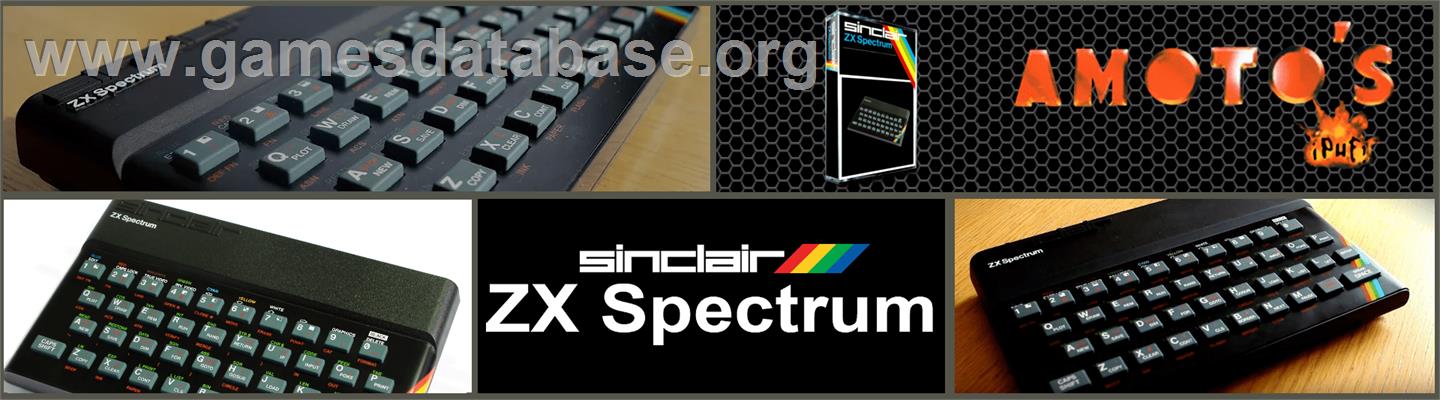 Amoto's Puf - Sinclair ZX Spectrum - Artwork - Marquee