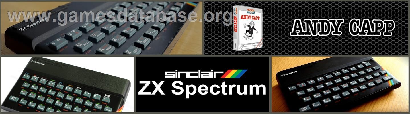 Andy Capp - Sinclair ZX Spectrum - Artwork - Marquee