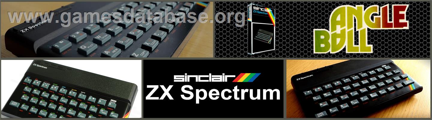 Angle Ball - Sinclair ZX Spectrum - Artwork - Marquee