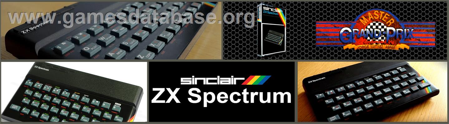 Aspar GP Master - Sinclair ZX Spectrum - Artwork - Marquee
