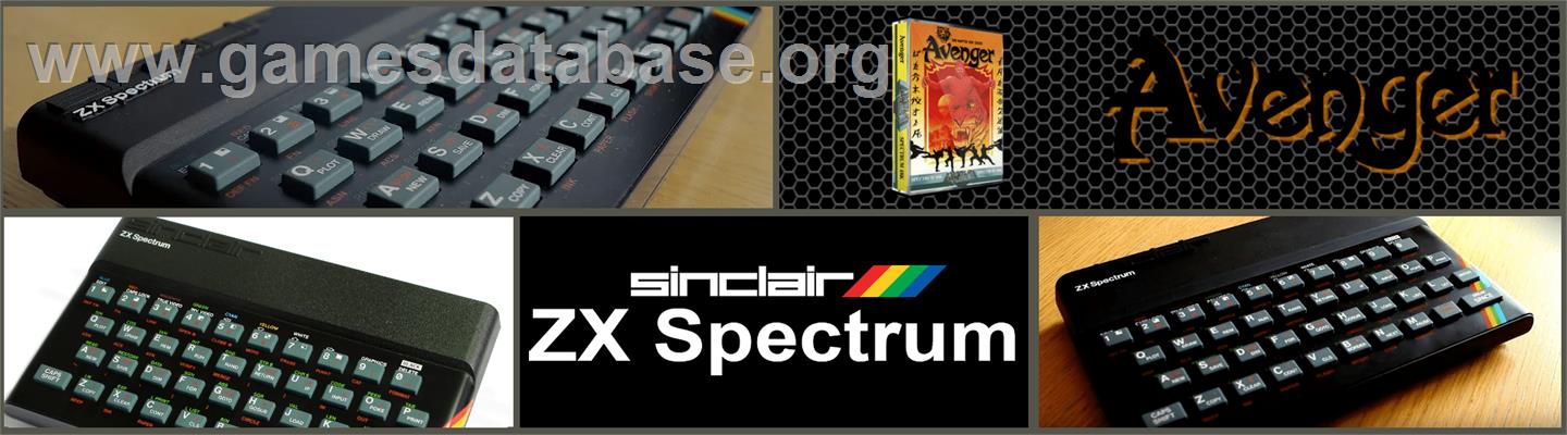 Avenger - Sinclair ZX Spectrum - Artwork - Marquee