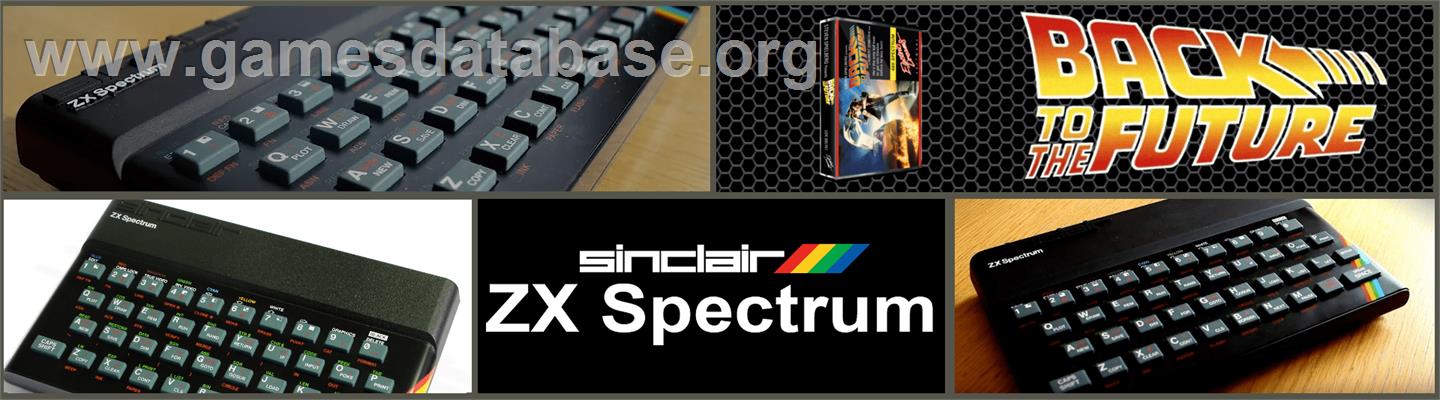 Back to the Future - Sinclair ZX Spectrum - Artwork - Marquee