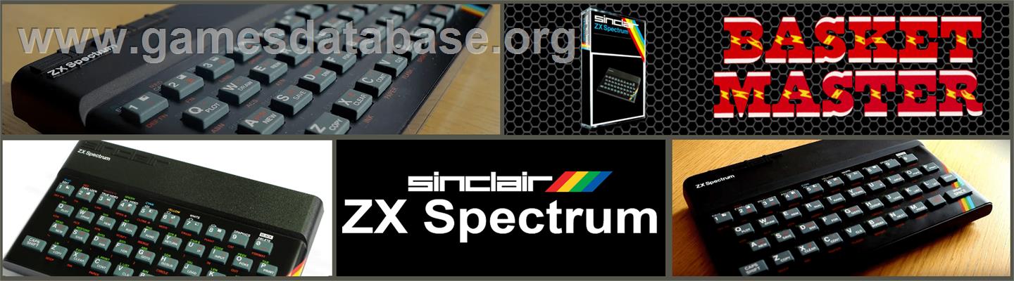 Basket - Sinclair ZX Spectrum - Artwork - Marquee