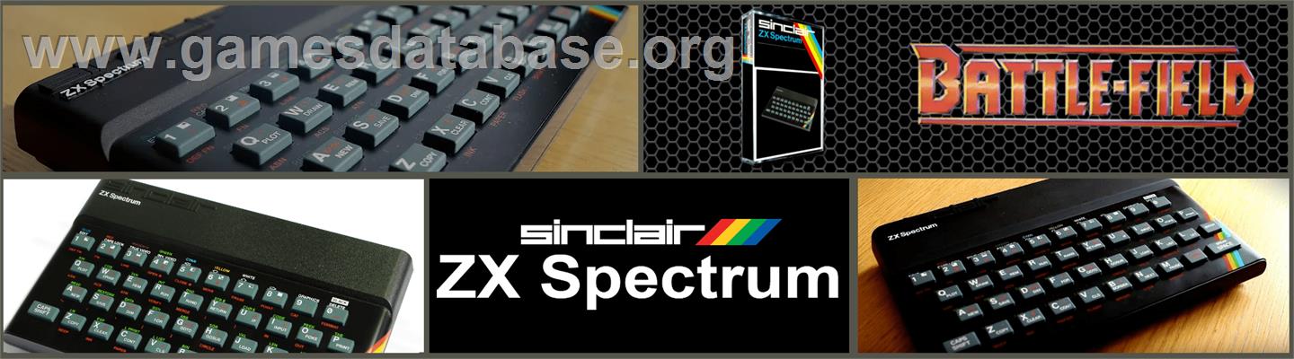Battle Field - Sinclair ZX Spectrum - Artwork - Marquee