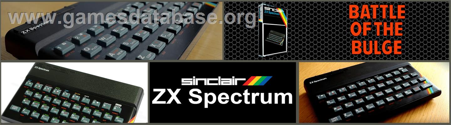 Battle Of The Bulge - Sinclair ZX Spectrum - Artwork - Marquee