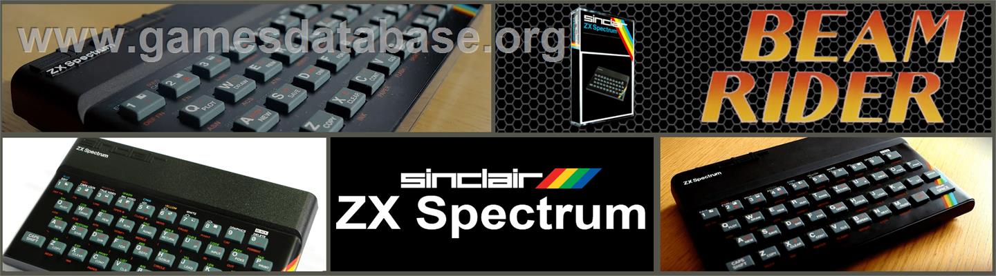 Beamrider - Sinclair ZX Spectrum - Artwork - Marquee