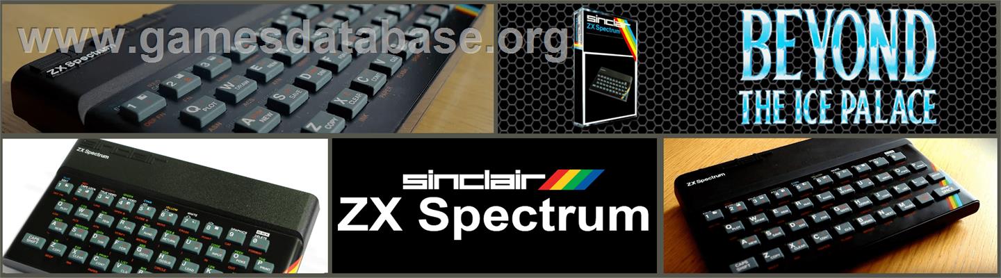 Beyond the Ice Palace - Sinclair ZX Spectrum - Artwork - Marquee