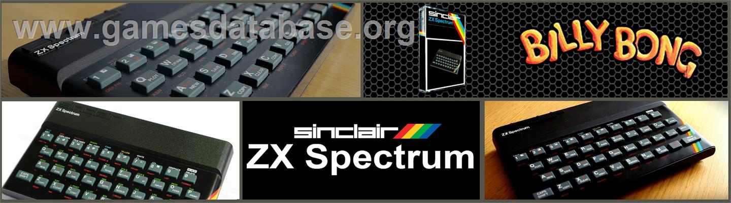 Billy Bong - Sinclair ZX Spectrum - Artwork - Marquee