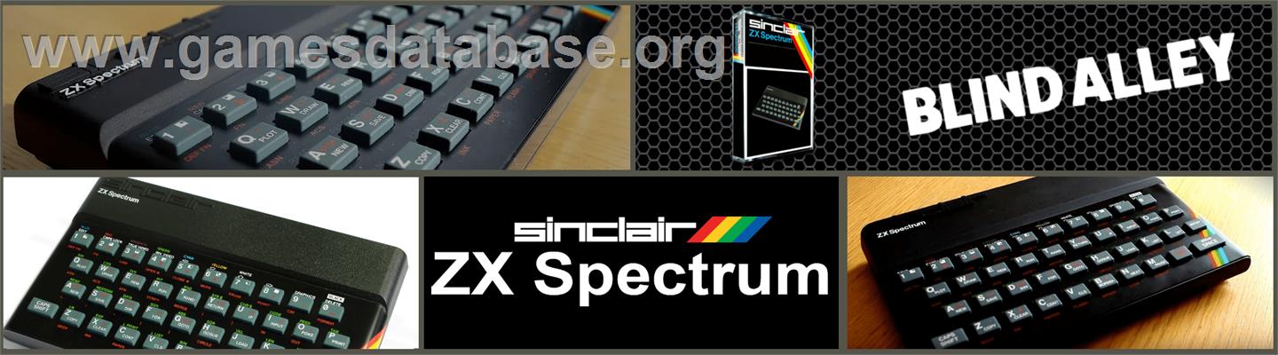 Blind Alley - Sinclair ZX Spectrum - Artwork - Marquee
