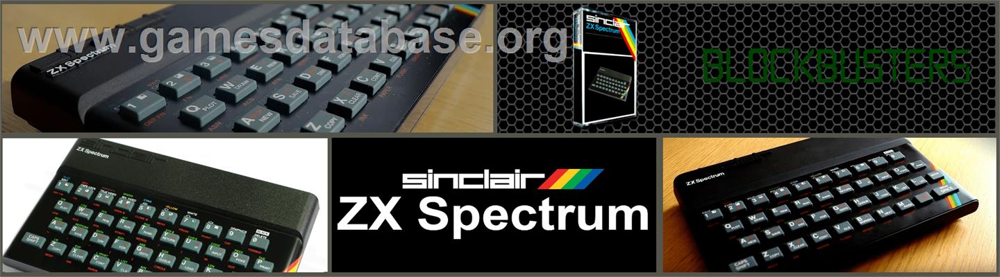 Blockbuster - Sinclair ZX Spectrum - Artwork - Marquee