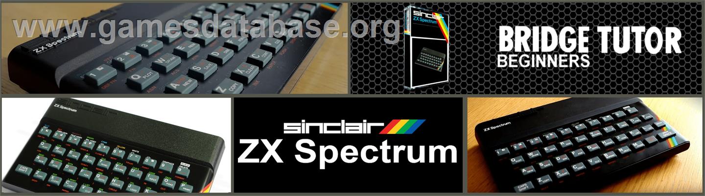 Bridge Tutor Beginners - Sinclair ZX Spectrum - Artwork - Marquee