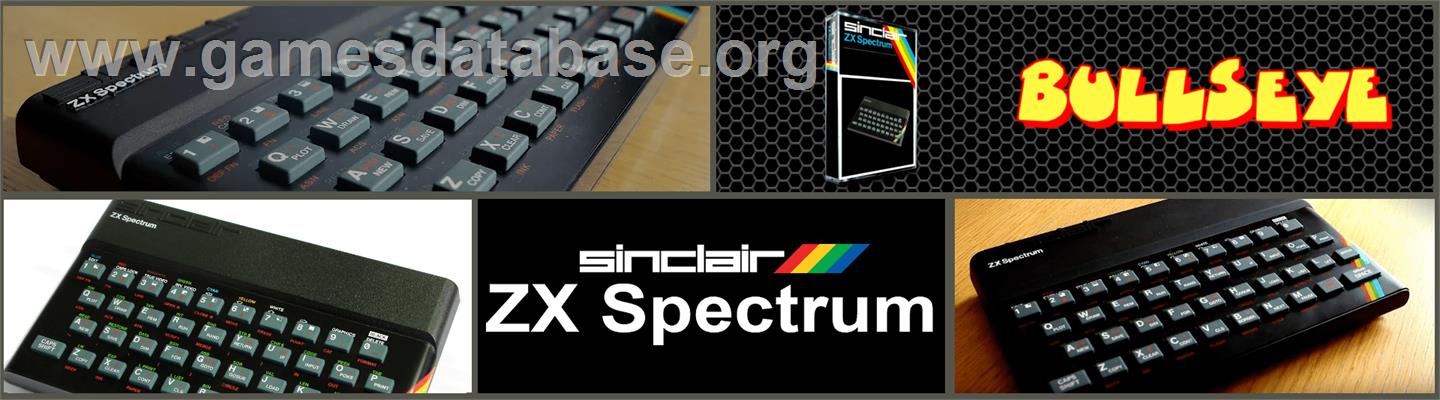 Bullseye - Sinclair ZX Spectrum - Artwork - Marquee
