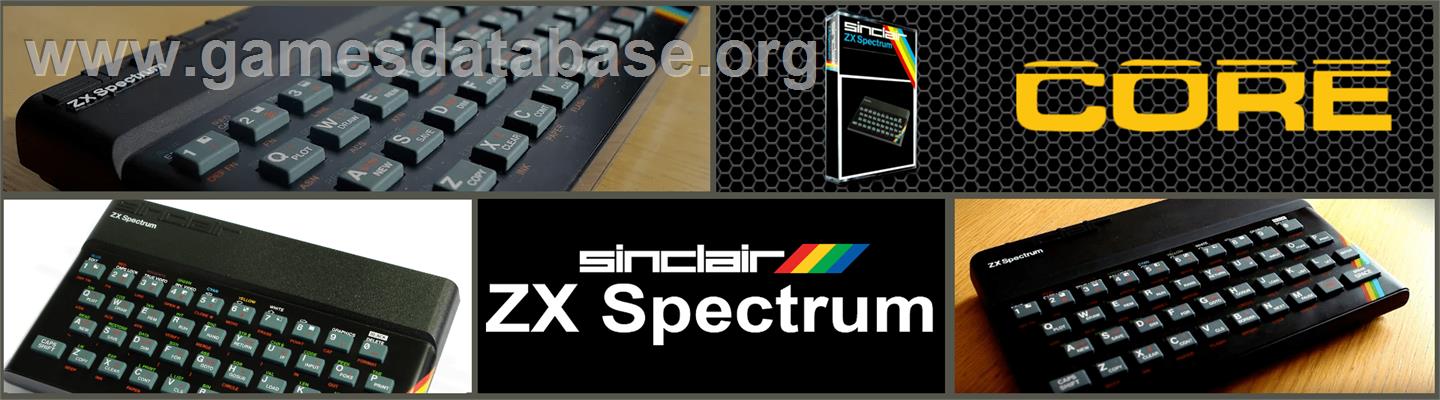 CORE - Sinclair ZX Spectrum - Artwork - Marquee