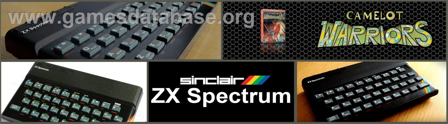 Camelot Warriors - Sinclair ZX Spectrum - Artwork - Marquee