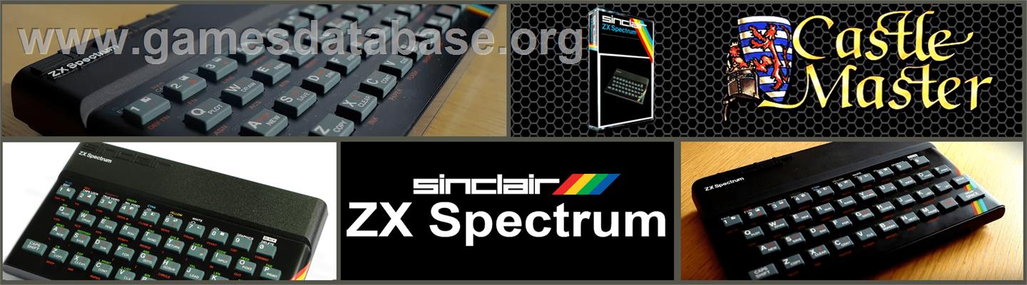 Castle Master - Sinclair ZX Spectrum - Artwork - Marquee