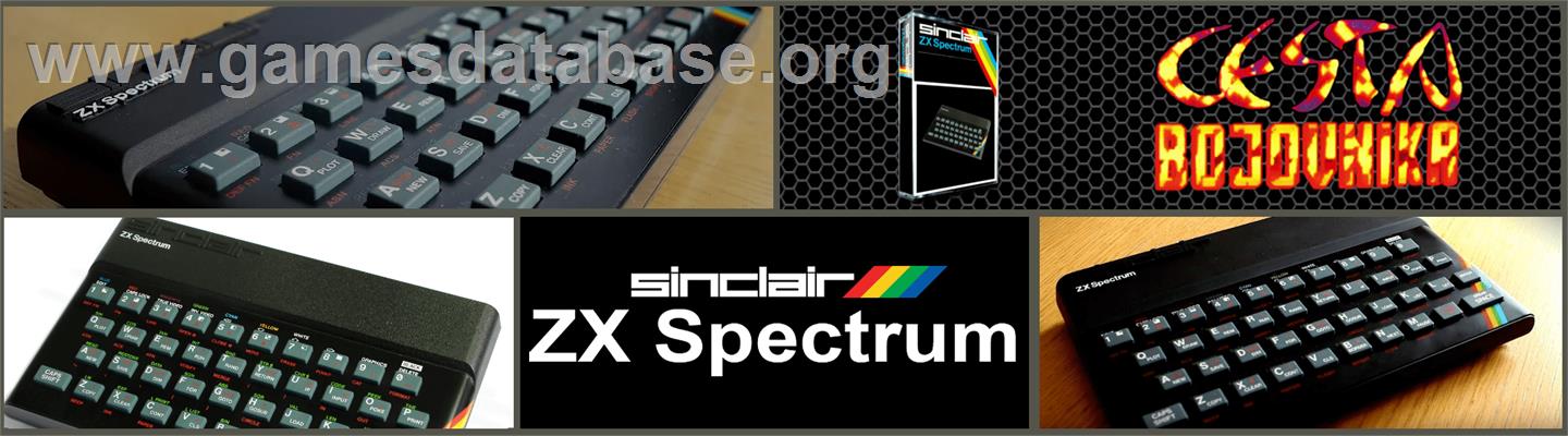Cesta Bojovnika - Sinclair ZX Spectrum - Artwork - Marquee